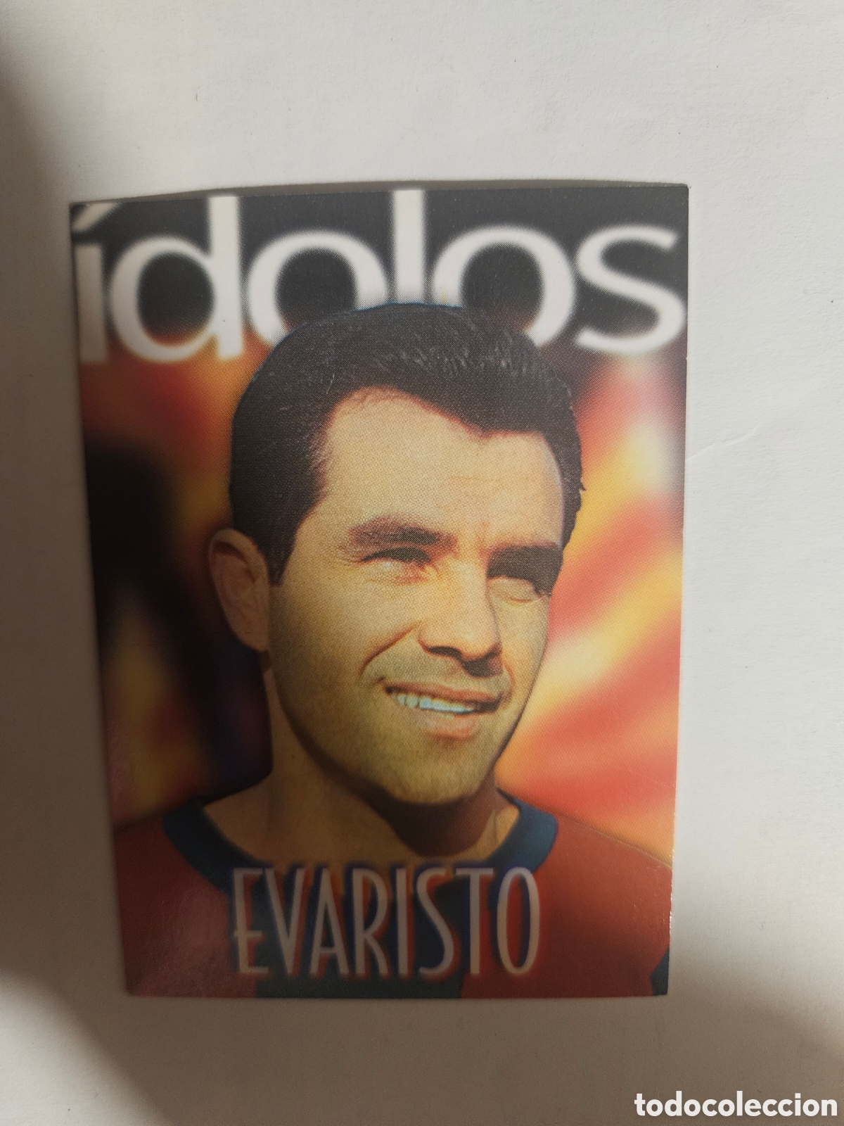 Cromos de f&uacute;tbol: CROMO ALBUM BAR&Ccedil;A CENTENARI CARDS PANINI (1999) 131 EVARISTO LIGA 99 BARCELONA