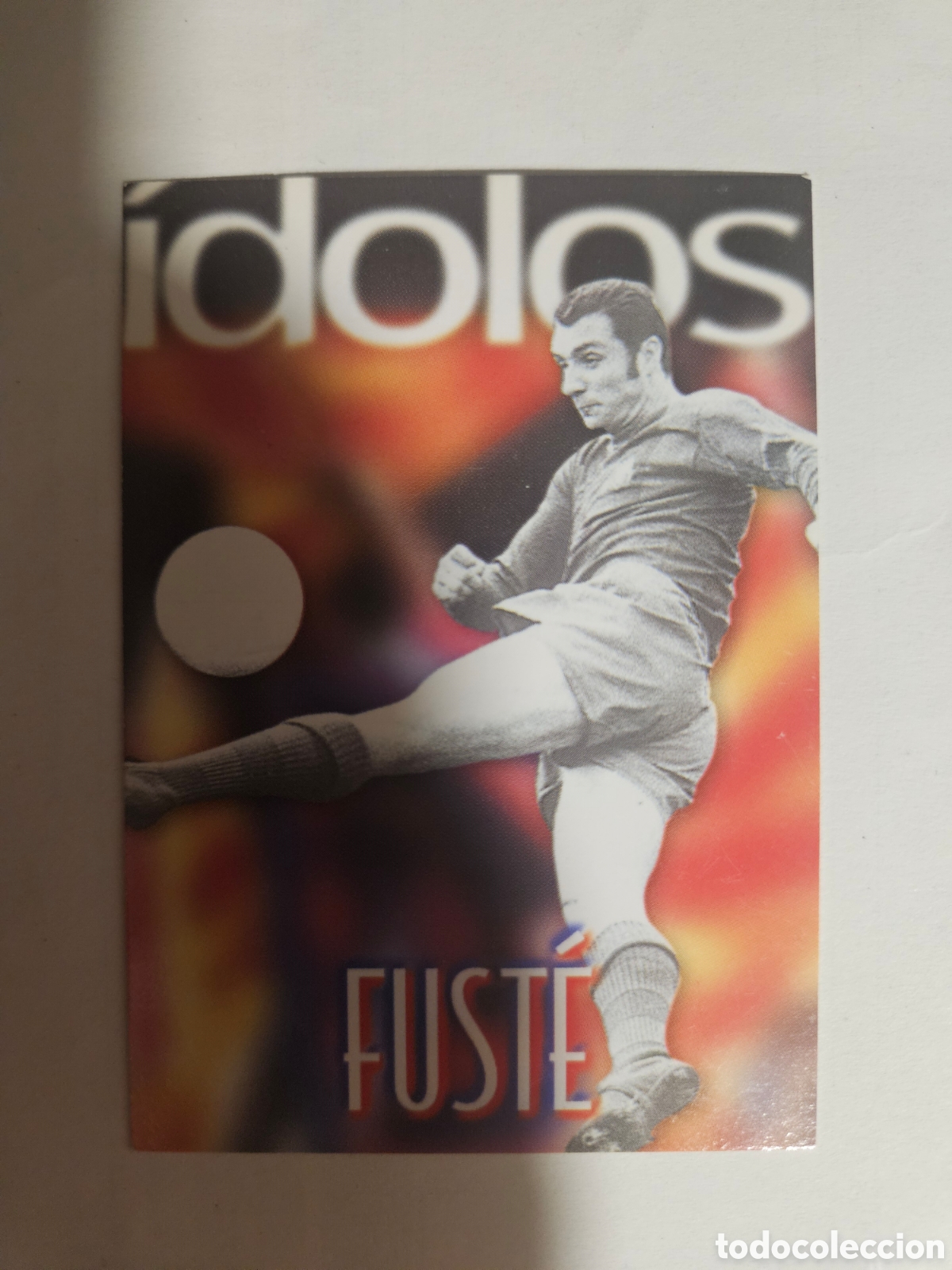 Cartes &agrave; collectionner de Football: CROMO ALBUM BAR&Ccedil;A CENTENARI CARDS PANINI (1999) 134 FUSTE LIGA 99 BARCELONA