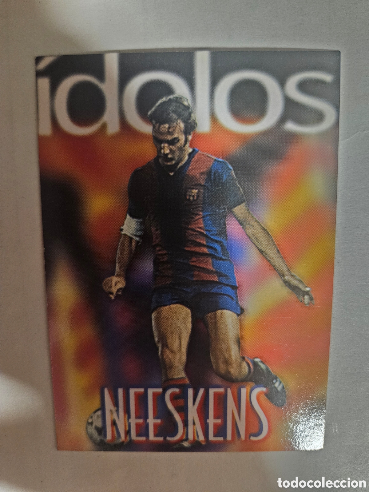 Cartes &agrave; collectionner de Football: CROMO ALBUM BAR&Ccedil;A CENTENARI CARDS PANINI (1999) 140 NEESKENS LIGA 99 BARCELONA