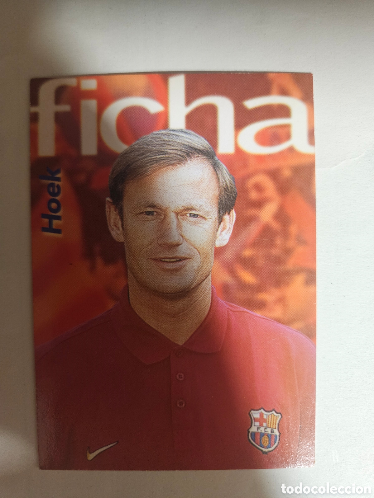 Cromos de f&uacute;tbol: CROMO ALBUM BAR&Ccedil;A CENTENARI CARDS PANINI (1999) 161 FRANS HOEK LIGA 99 BARCELONA