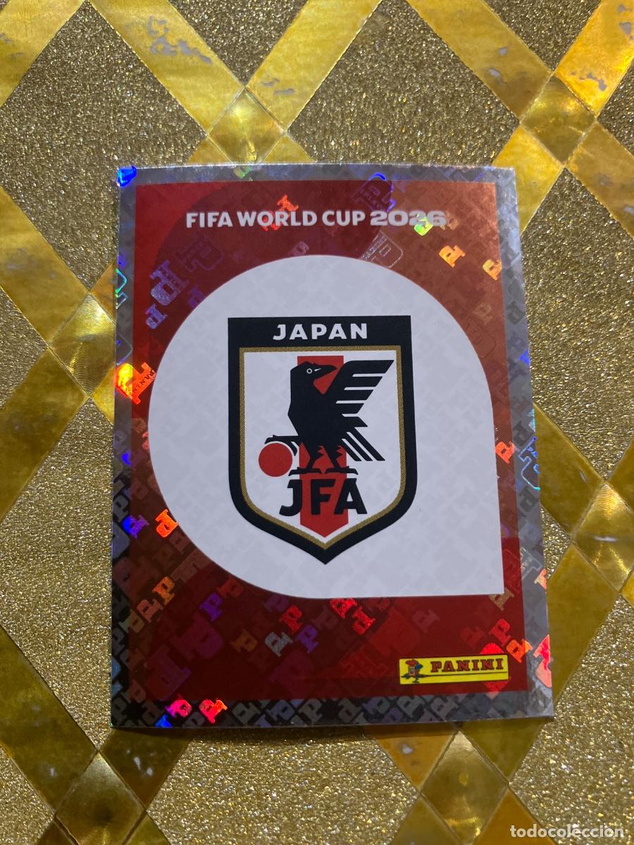 Cromos de f&uacute;tbol: CROMO DE F&Uacute;TBOL NUMERO JAP 1 ESCUDO DE JAPON MUNDIAL 2026 MEXICO-EEUU-CANADA PANINI !
