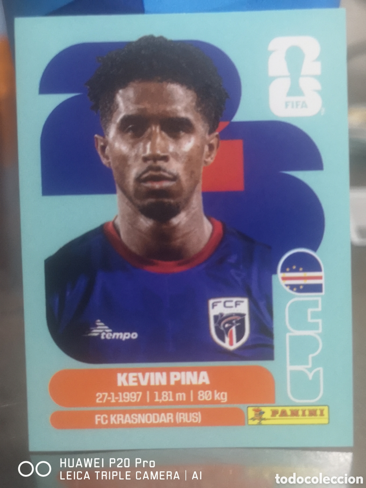 Cromos de f&uacute;tbol: FIFA WORLD CUP MUNDIAL 2026 KEVIN PINA - CPV 10