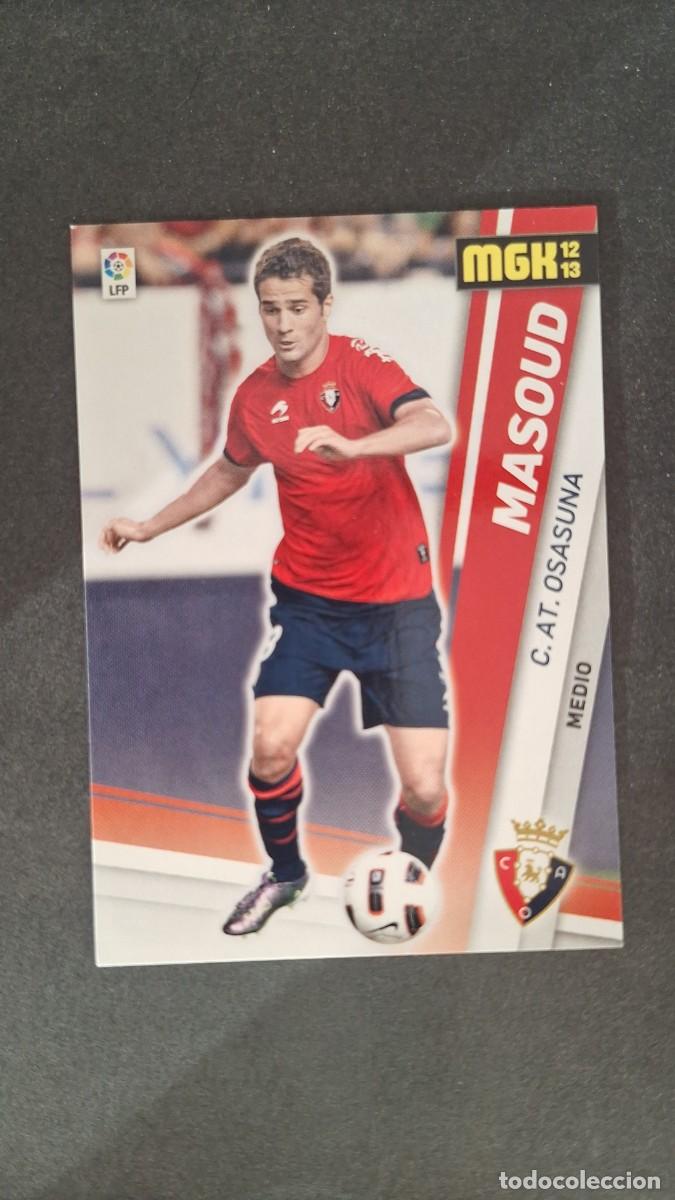 Cromos de f&uacute;tbol: L1 MASOUD C. A. OSASUNA NUEVA FICHA 244 BIS PANINI MEGACRACKS 2012 2013 12 13