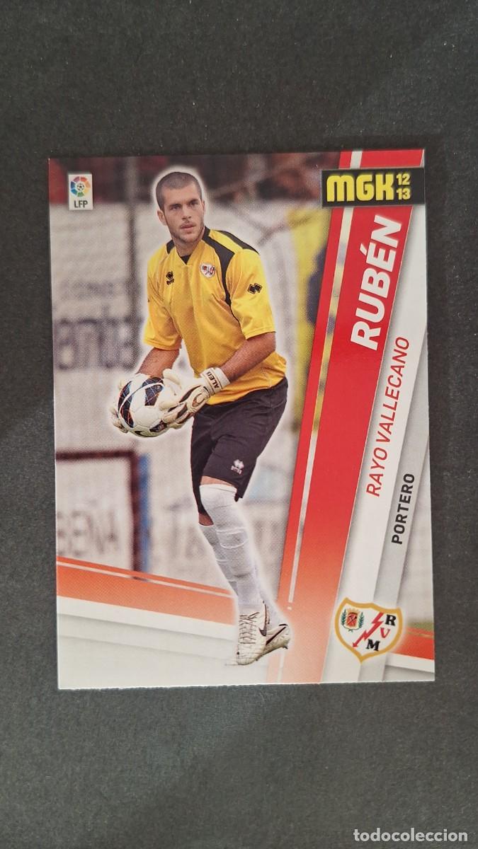 Cromos de f&uacute;tbol: L1 RUBEN RAYO VALLECANO NUEVA FICHA 254 BIS PANINI MEGACRACKS 2012 2013 12 13
