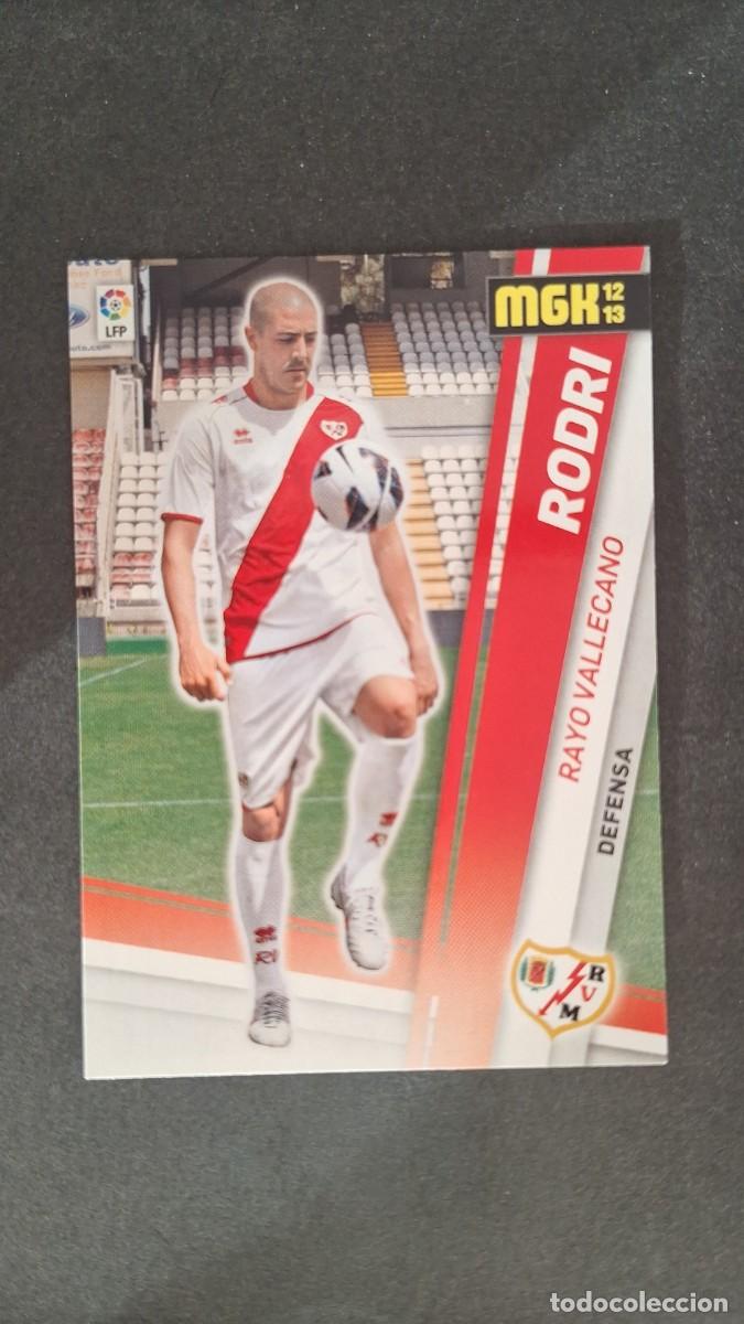 Cromos de f&uacute;tbol: L1 RODRI RAYO VALLECANO NUEVA FICHA 257 BIS PANINI MEGACRACKS 2012 2013 12 13