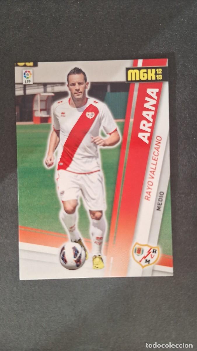 Cromos de f&uacute;tbol: L1 ARANA RAYO VALLECANO NUEVA FICHA 266 BIS PANINI MEGACRACKS 2012 2013 12 13
