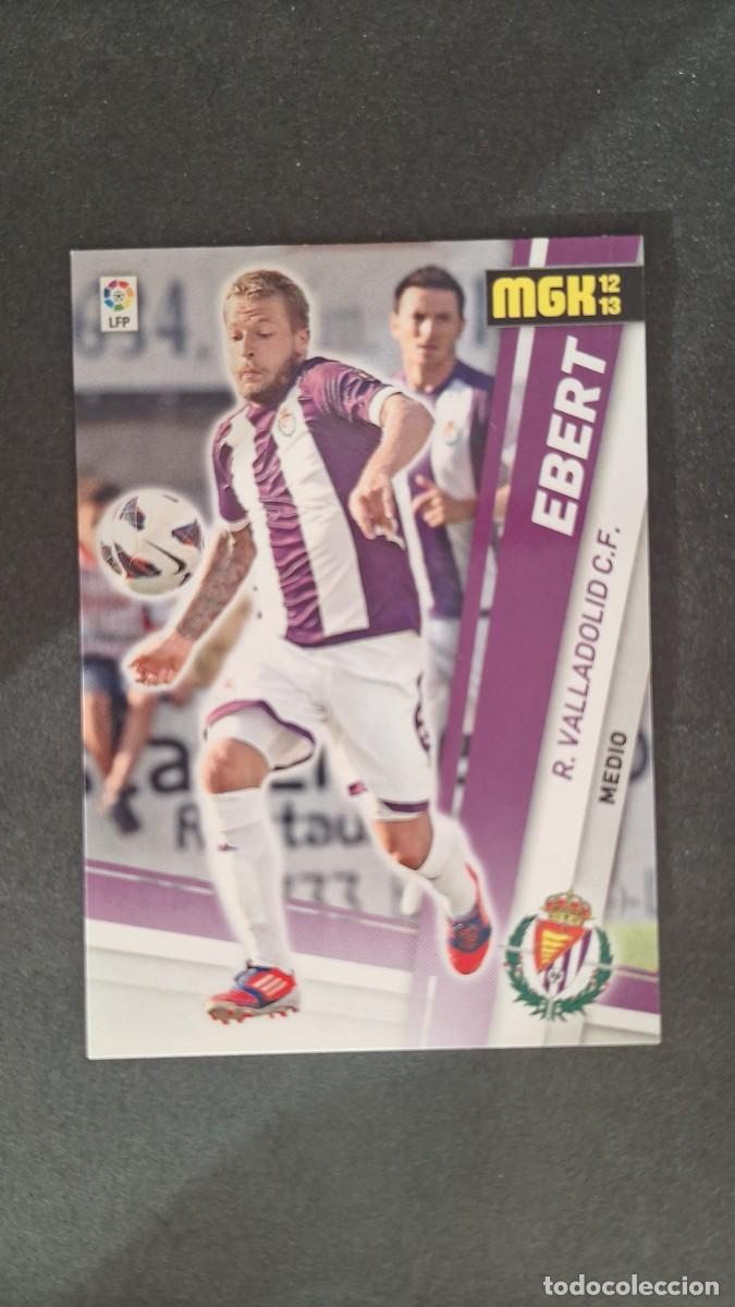 Cromos de f&uacute;tbol: L1 EBERT REAL VALLADOLID NUEVA FICHA 336 BIS PANINI MEGACRACKS 2012 2013 12 13