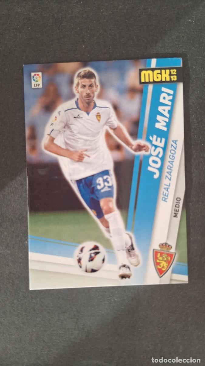 Cromos de f&uacute;tbol: L1 JOSE MARI REAL ZARAGOZA NUEVA FICHA 352 BIS PANINI MEGACRACKS 2012 2013 12 13