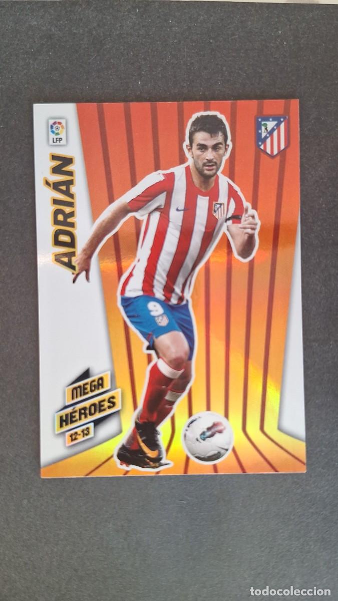 Football Stickers: L1 ADRIAN ATLETICO DE MADRID MEGA HEROES 361 PANINI MEGACRACKS 2012 2013 12 13