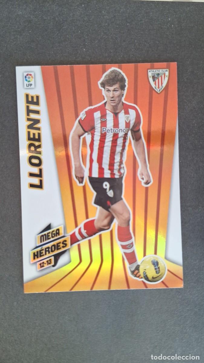 Cromos de f&uacute;tbol: L1 LLORENTE ATHLETIC CLUB DE BILBAO MEGA HEROES 373 PANINI MEGACRACKS 2012 2013 12 13
