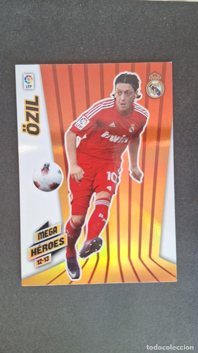 Cromos de f&uacute;tbol: L1 &Ouml;ZIL REAL MADRID MEGA HEROES 376 PANINI MEGACRACKS 2012 2013 12 13