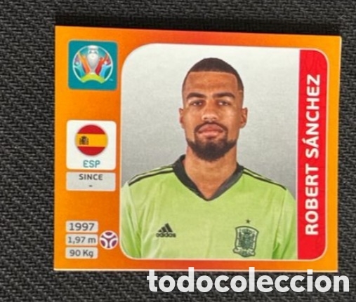 Cromos de f&uacute;tbol: STICKER ROBERT SANCHEZ SELECCI&Oacute;N ESPA&Ntilde;OLA ESPA&Ntilde;A