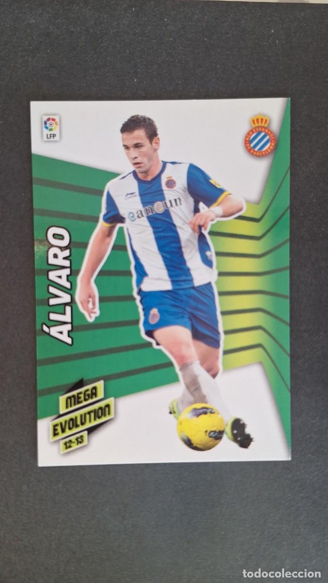 Cromos de f&uacute;tbol: L1 ALVARO R. C. D. ESPA&Ntilde;OL MEGA EVOLUTION 388 PANINI MEGACRACKS 2012 2013 12 13