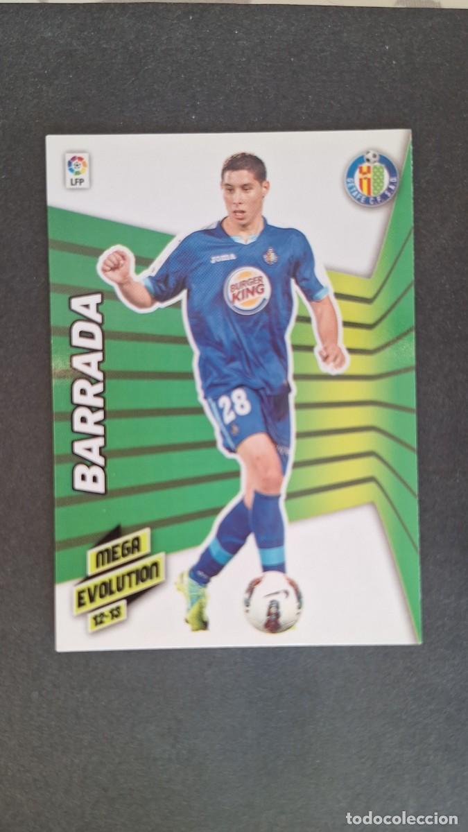 Cromos de f&uacute;tbol: L1 BARRADA GETAFE C. F. MEGA EVOLUTION 390 PANINI MEGACRACKS 2012 2013 12 13
