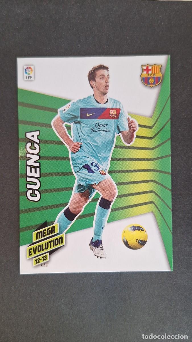 Cromos de f&uacute;tbol: L1 CUENCA F. C. BARCELONA MEGA EVOLUTION 391 PANINI MEGACRACKS 2012 2013 12 13