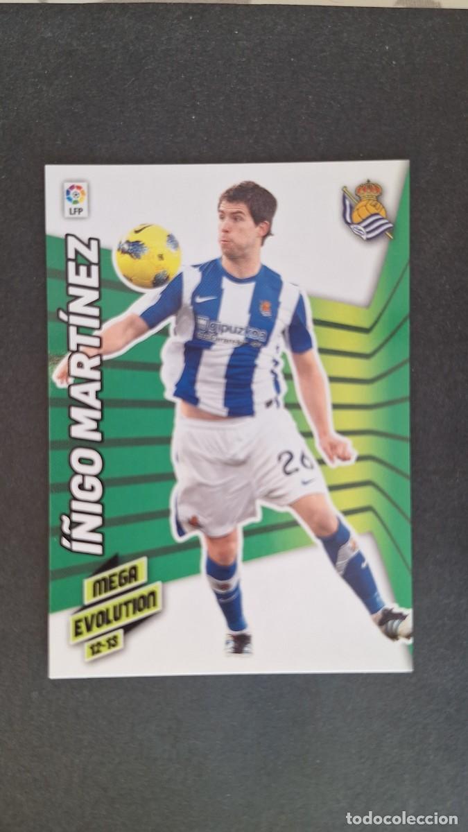 Cromos de f&uacute;tbol: L1 I&Ntilde;IGO MARTINEZ REAL SOCIEDAD MEGA EVOLUTION 396 PANINI MEGACRACKS 2012 2013 12 13