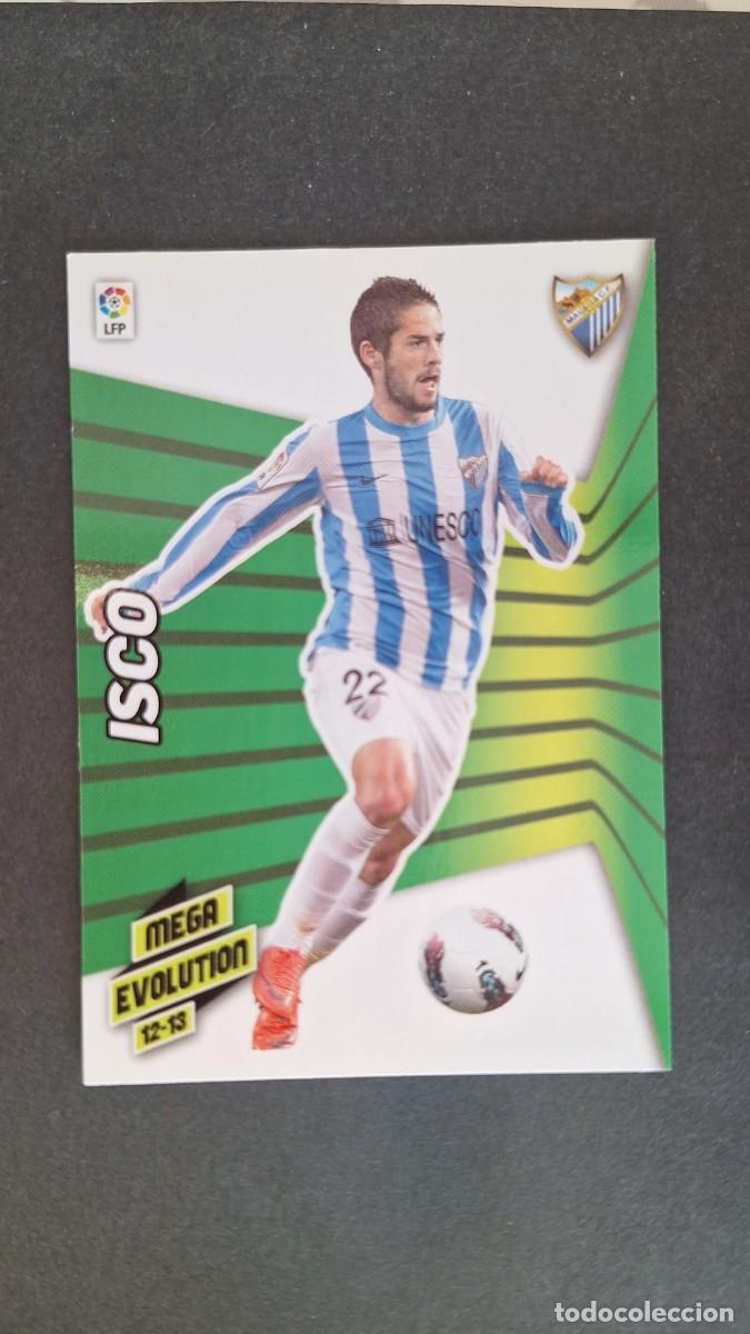 Cromos de f&uacute;tbol: L1 ISCO MALAGA C. F. MEGA EVOLUTION 397 PANINI MEGACRACKS 2012 2013 12 13