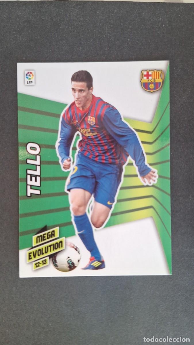 Cromos de f&uacute;tbol: L1 TELLO F. C. BARCELONA MEGA EVOLUTION 405 PANINI MEGACRACKS 2012 2013 12 13