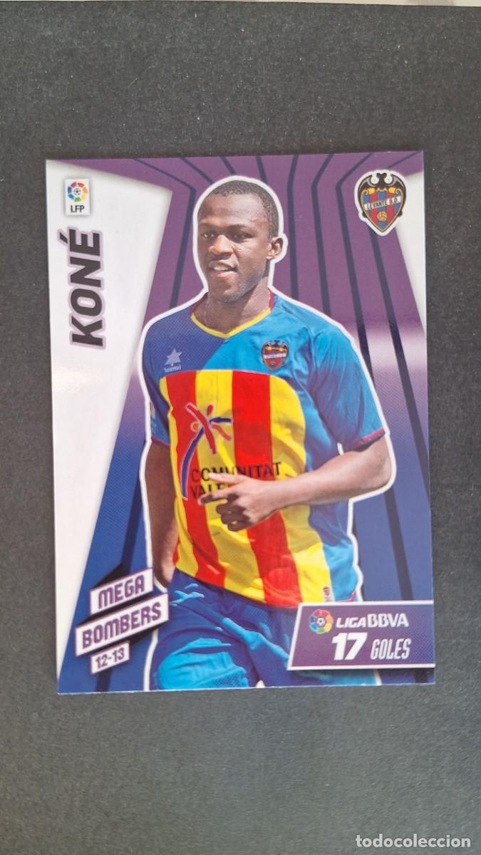 Cromos de f&uacute;tbol: L1 KONE LEVANTE U. D. MEGA BOMBERS 412 PANINI MEGACRACKS 2012 2013 12 13
