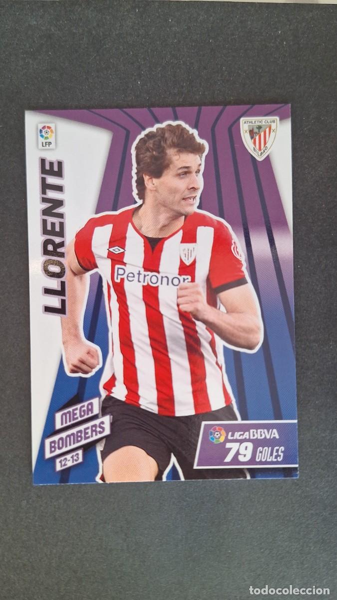 Cromos de f&uacute;tbol: L1 LLORENTE ATHLETIC CLUB DE BILBAO MEGA BOMBERS 413 PANINI MEGACRACKS 2012 2013 12 13