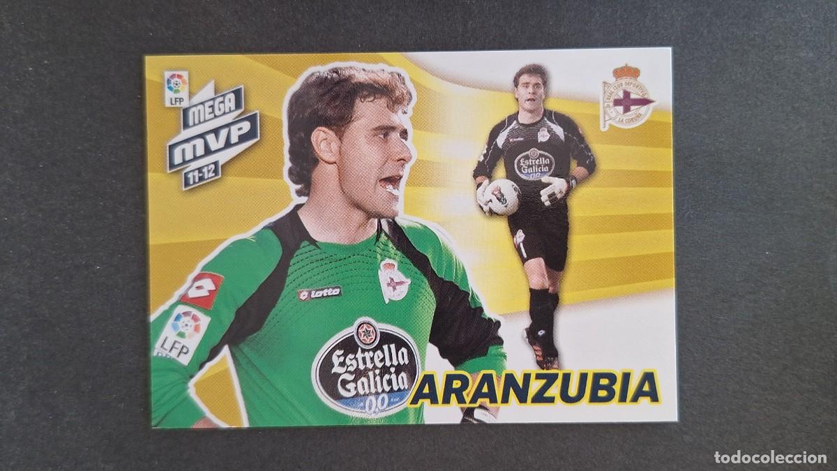 Cromos de f&uacute;tbol: L1 ARANZUBIA DEPORTIVO DE LA CORU&Ntilde;A MEGA MVP 11 12 427 PANINI MEGACRACKS 2012 2013 12 13