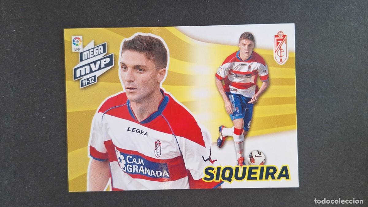 Cromos de f&uacute;tbol: L1 SIQUEIRA GRANADA C. F. MEGA MVP 11 12 430 PANINI MEGACRACKS 2012 2013 12 13