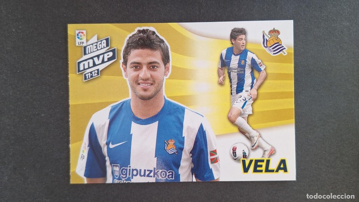 Football Stickers: L1 VELA REAL SOCIEDAD MEGA MVP 11 12 437 PANINI MEGACRACKS 2012 2013 12 13
