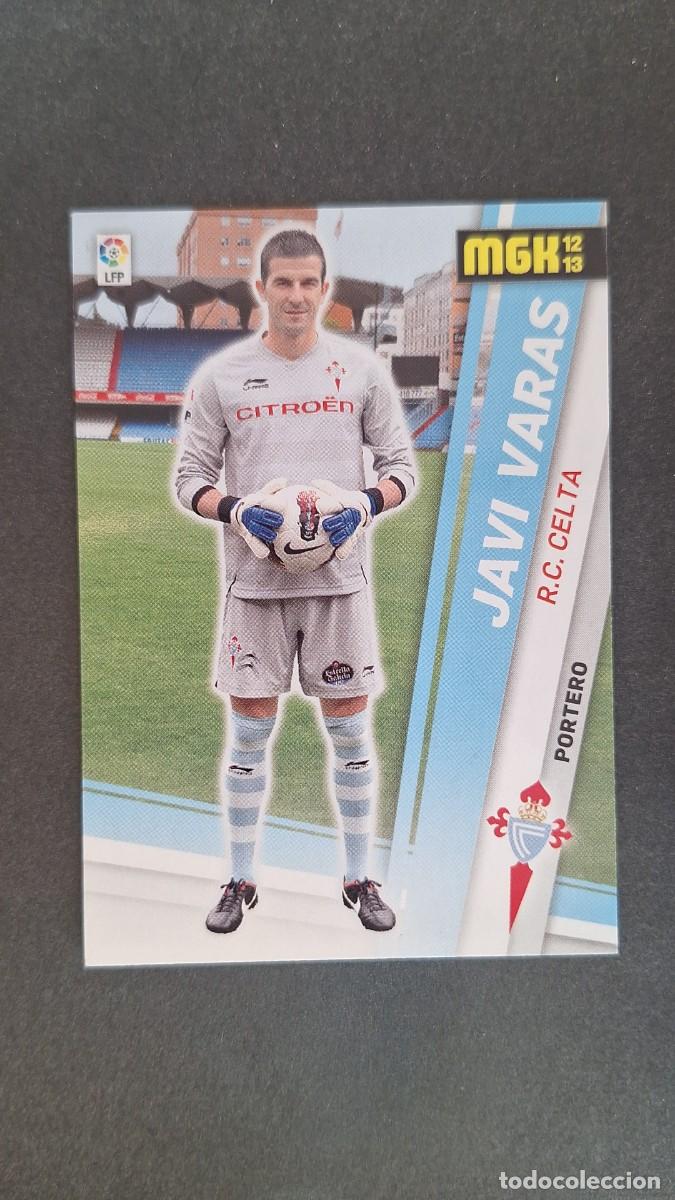 Cromos de f&uacute;tbol: L1 JAVI VARAS CELTA DE VIGO NUEVO FICHAJE 445 PANINI MEGACRACKS 2012 2013 12 13