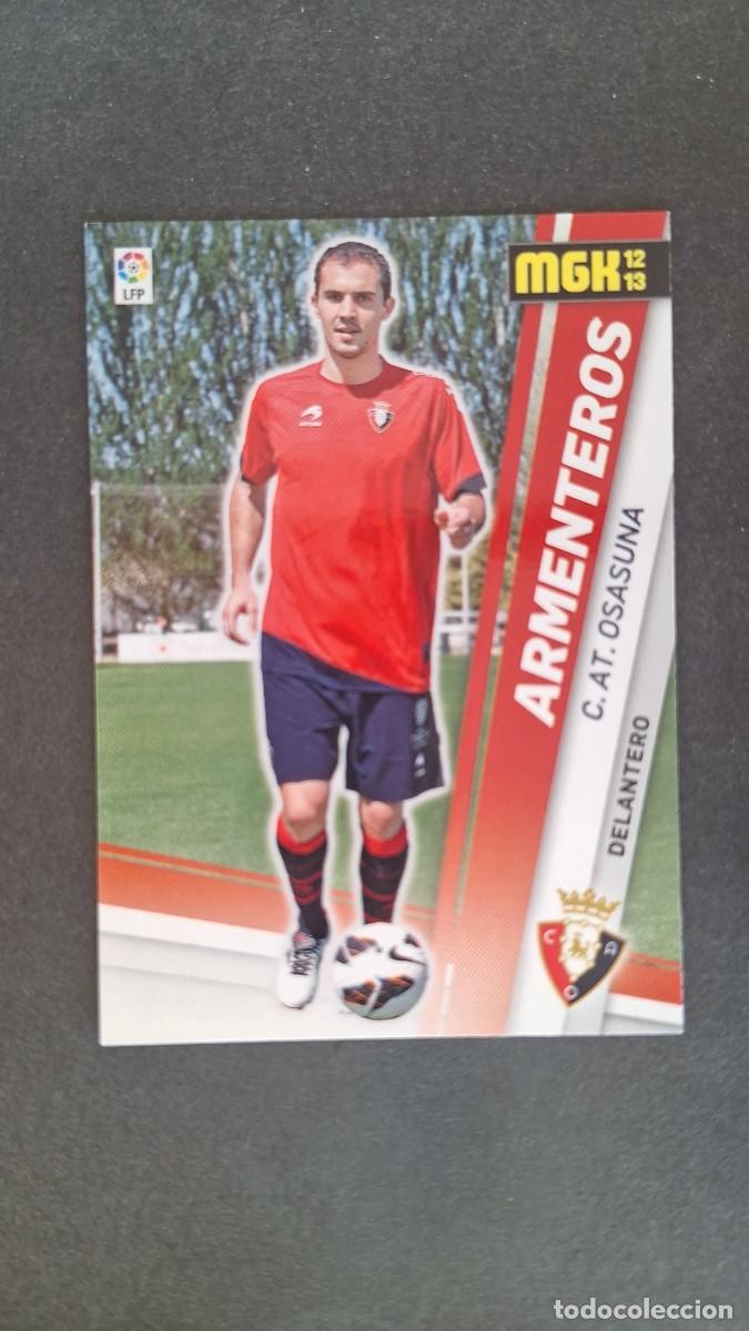 Cromos de f&uacute;tbol: L1 ARMENTEROS C. A. OSASUNA NUEVO FICHAJE 446 PANINI MEGACRACKS 2012 2013 12 13