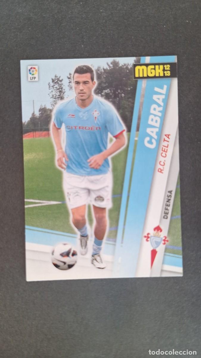 Cromos de f&uacute;tbol: L1 CABRAL CELTA DE VIGO NUEVO FICHAJE 448 PANINI MEGACRACKS 2012 2013 12 13