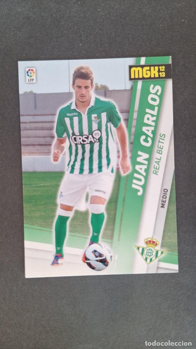 Cromos de f&uacute;tbol: L1 JUAN CARLOS REAL BETIS BALOMPIE NUEVO FICHAJE 449 PANINI MEGACRACKS 2012 2013 12 13