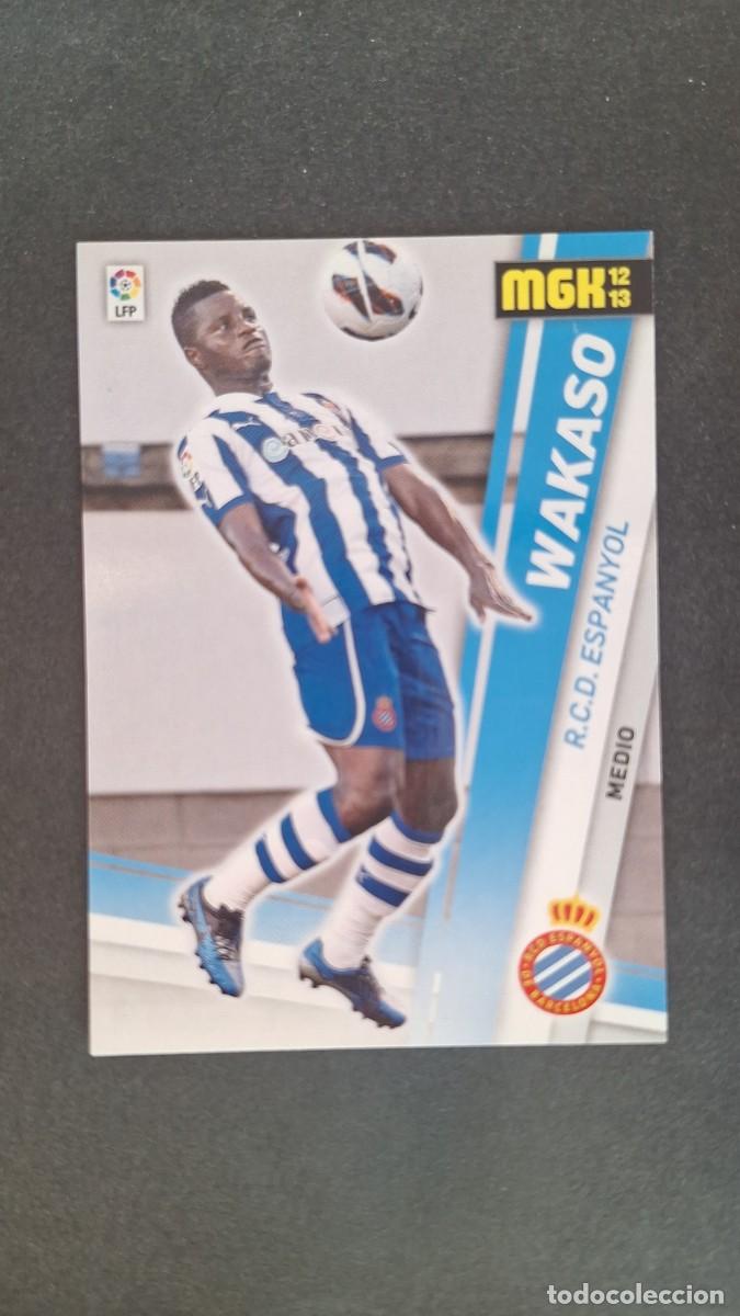 Cromos de f&uacute;tbol: L1 WAKASO R. C. D. ESPA&Ntilde;OL NUEVO FICHAJE 453 PANINI MEGACRACKS 2012 2013 12 13