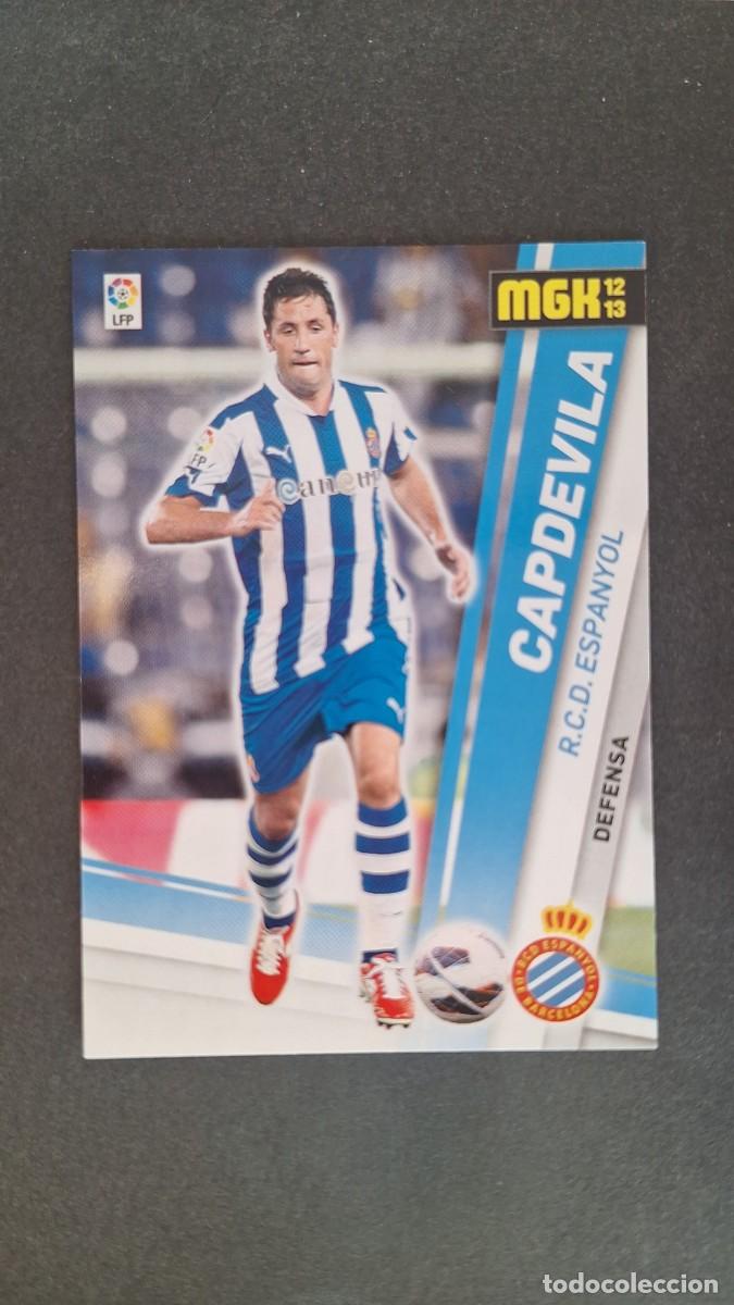 Cromos de f&uacute;tbol: L1 CAPDEVILA R. C. D. ESPA&Ntilde;OL NUEVO FICHAJE 460 PANINI MEGACRACKS 2012 2013 12 13