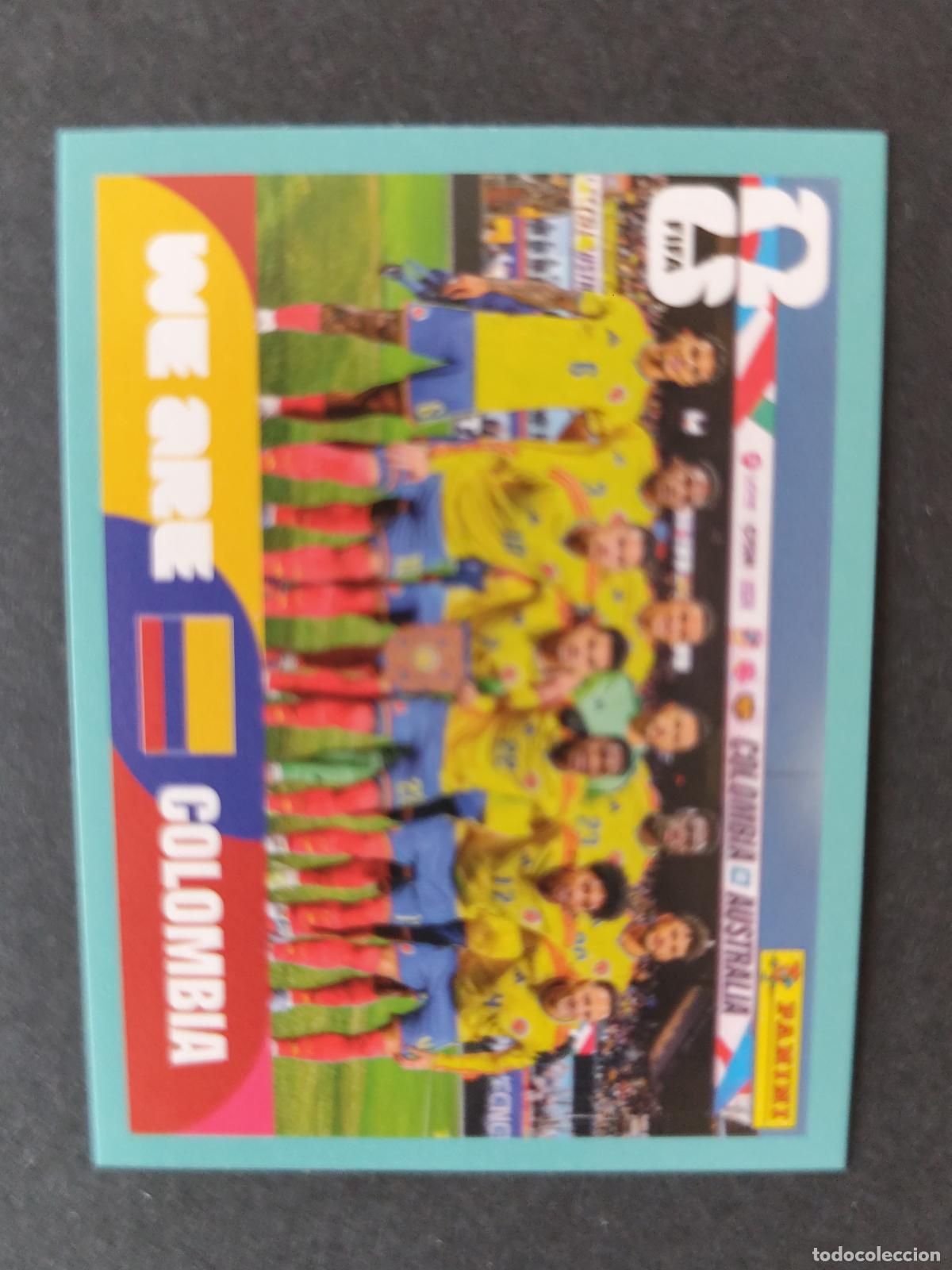 Cromos de f&uacute;tbol: COL13 TEAM PHOTO EQUIPO 13 COLOMBIA MUNDIAL FIFA WORLD CUP 2026 STICKER PANINI SIN PEGAR