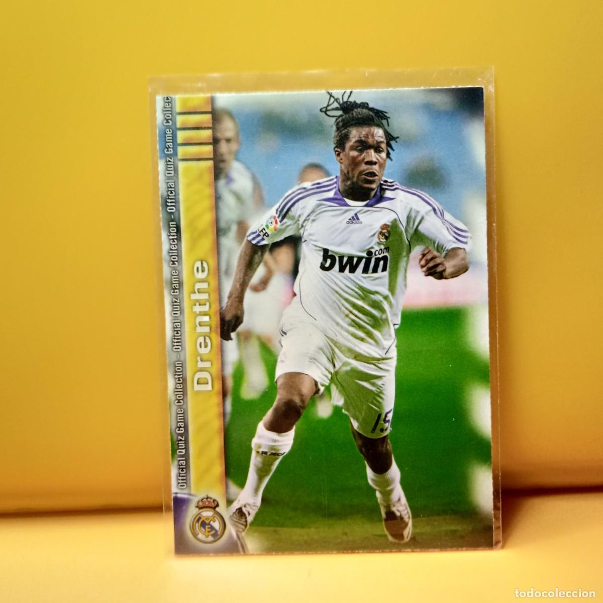 Football Stickers: MUNDICROMO 2009 2010 09 10 REAL MADRID DRENTHE UH 643