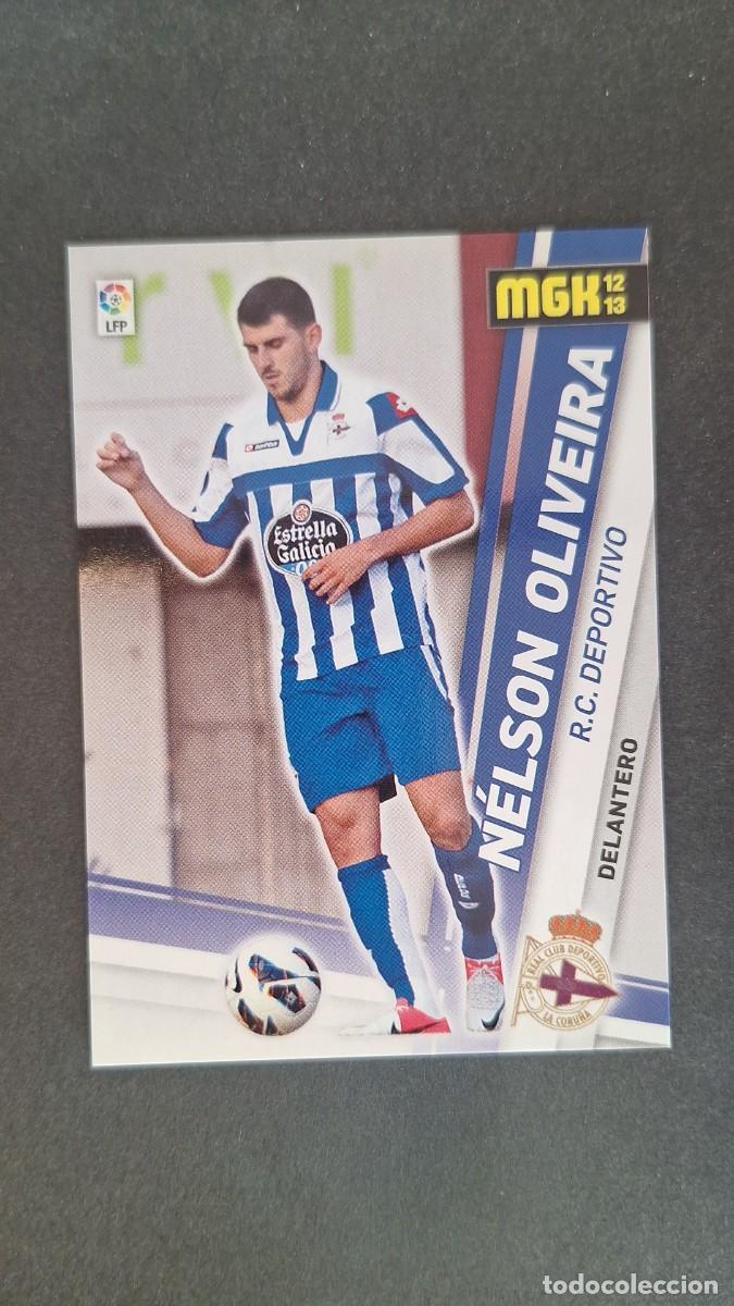 Cromos de f&uacute;tbol: L1 NELSON OLIVEIRA DEPORTIVO DE LA CORU&Ntilde;A NUEVO FICHAJE 462 PANINI MEGACRACKS 2012 2013 12 13