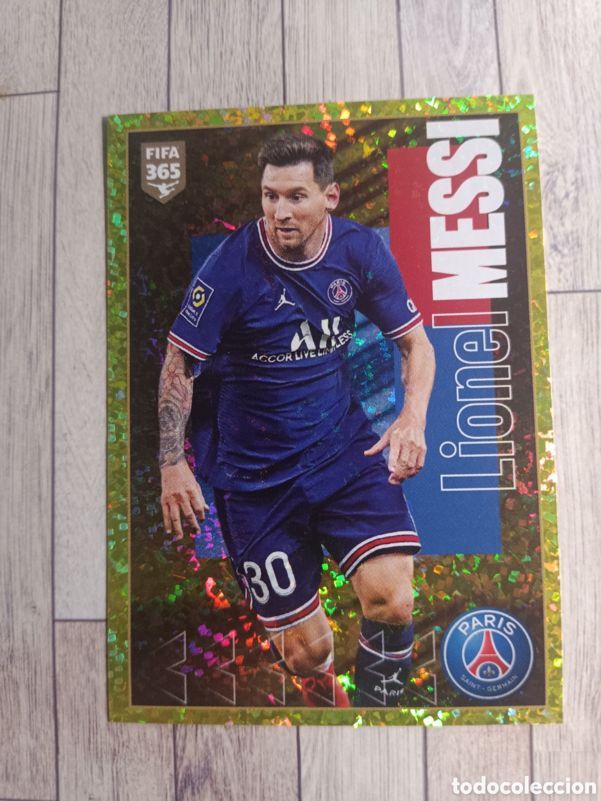 Cromos de f&uacute;tbol: 180 MESSI PARIS SAINT GERMAIN STICKER FIFA 365 2021 2022 21 22