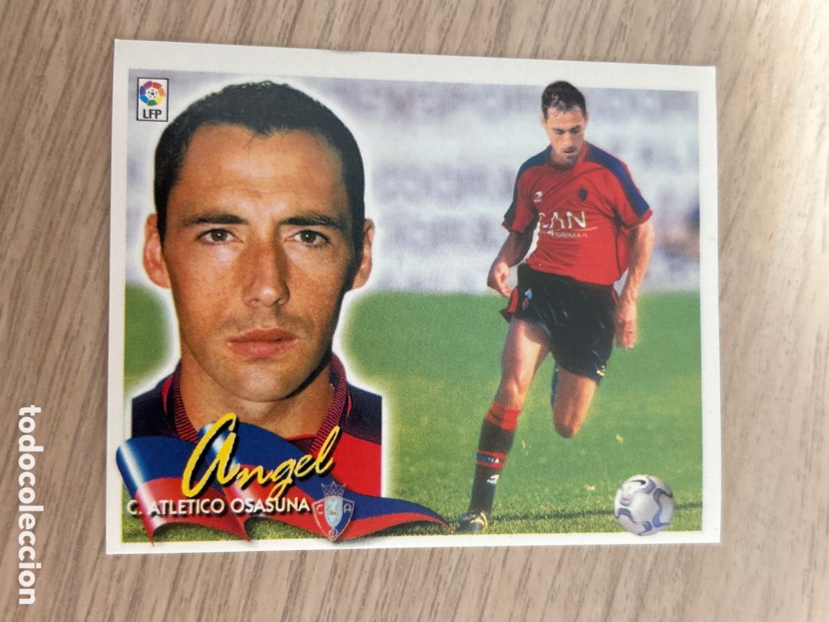Cartes &agrave; collectionner de Football: ANGEL OSASUNA COLOCA LIGA ESTE 2000 2001 00 01 NUNCA PEGADO SIN PEGAR
