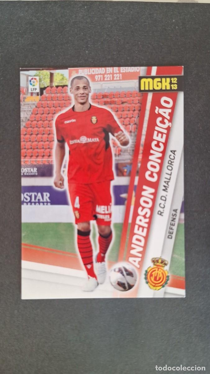 Cartes &agrave; collectionner de Football: L1 ANDERSON CONCEI&Ccedil;AO R. C. D. MALLORCA NUEVO FICHAJE 485 PANINI MEGACRACKS 2012 2013 12 13
