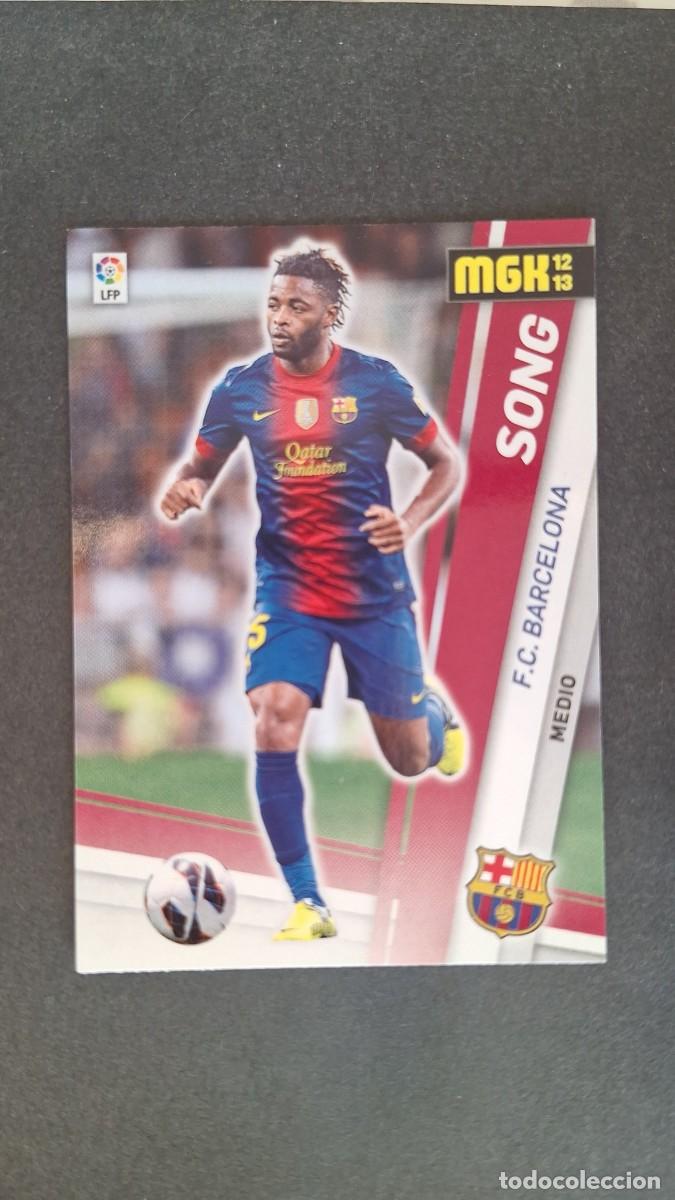 Fu&szlig;ball-Sticker: L1 SONG F. C. BARCELONA NUEVO FICHAJE 492 PANINI MEGACRACKS 2012 2013 12 13