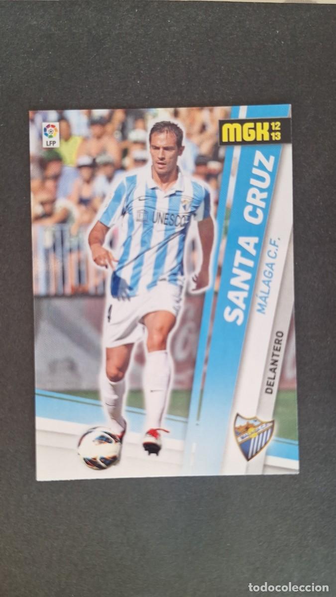 Fu&szlig;ball-Sticker: L1 SANTA CRUZ MALAGA C. F. NUEVO FICHAJE 493 PANINI MEGACRACKS 2012 2013 12 13