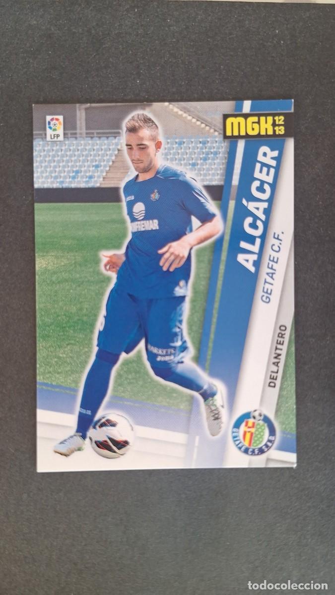 Fu&szlig;ball-Sticker: L1 ALCACER GETAFE C. F. NUEVO FICHAJE 494 PANINI MEGACRACKS 2012 2013 12 13