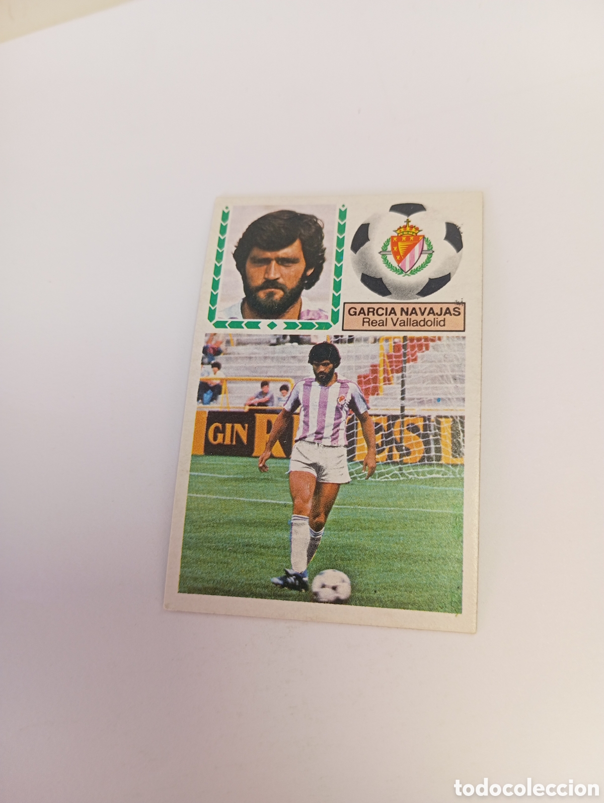 Cromos de f&uacute;tbol: GARC&Iacute;A NAVAJAS Valladolid Liga Este 1983 1984 NUEVO 83 84 SIN PEGAR
