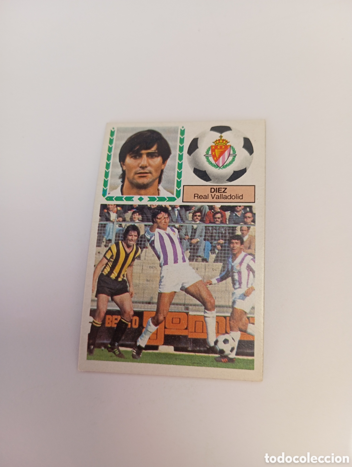 Cromos de f&uacute;tbol: DIEZ Valladolid Liga Este 1983 1984 NUEVO 83 84 SIN PEGAR