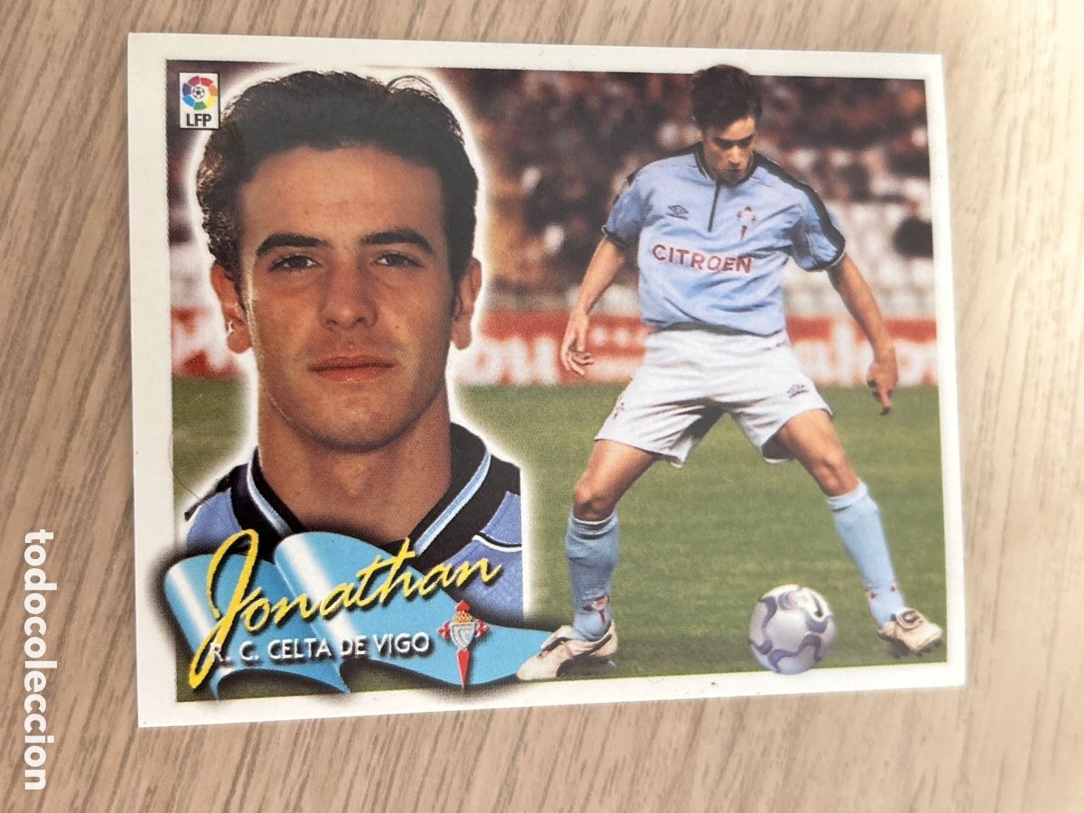 Figurine di Calcio: JONATHAN CELTA DE VIGO LIGA ESTE 2000 2001 00 01 NUNCA PEGADO SIN PEGAR
