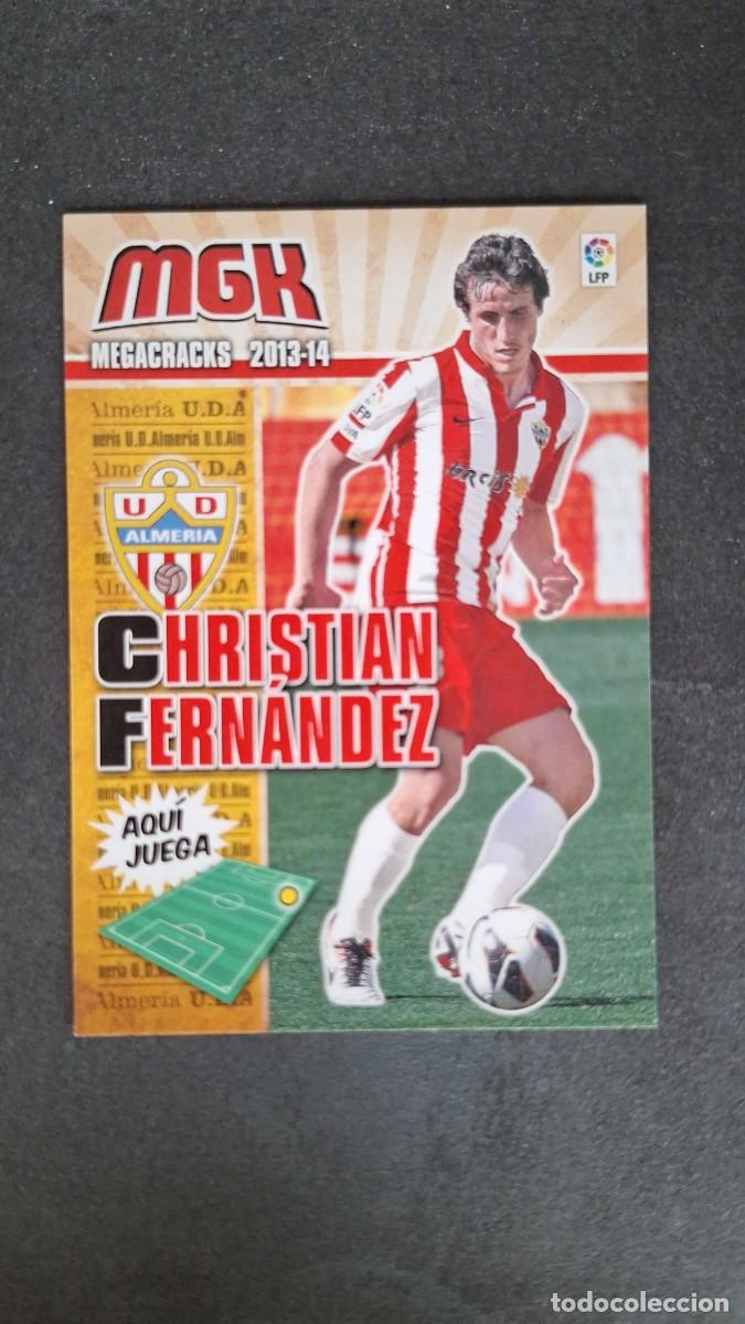 Figurine di Calcio: L1 CHRISTIAN FERNANDEZ U. D. ALMERIA 8 PANINI MEGACRACKS 2013 2014 13 14