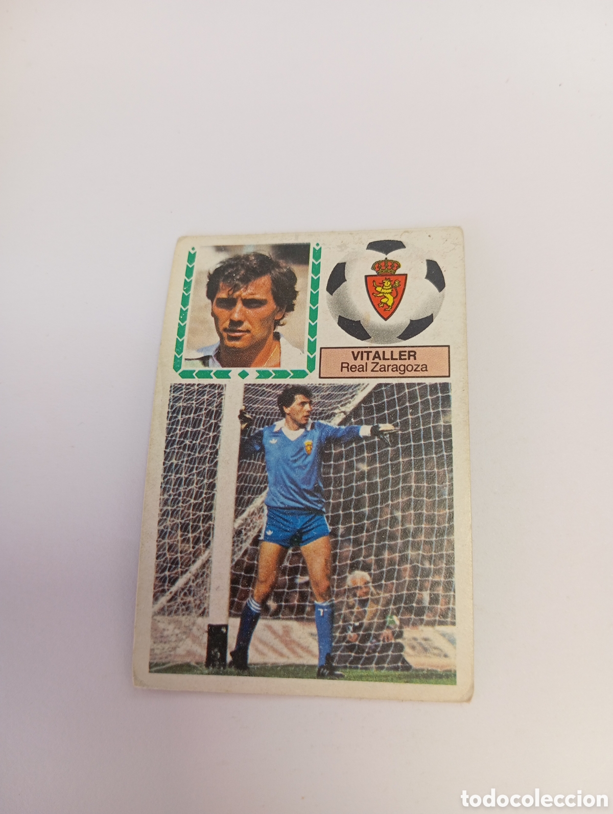Cromos de f&uacute;tbol: VITALLER Zaragoza Liga Este 1983 1984 NUEVO 83 84 SIN PEGAR