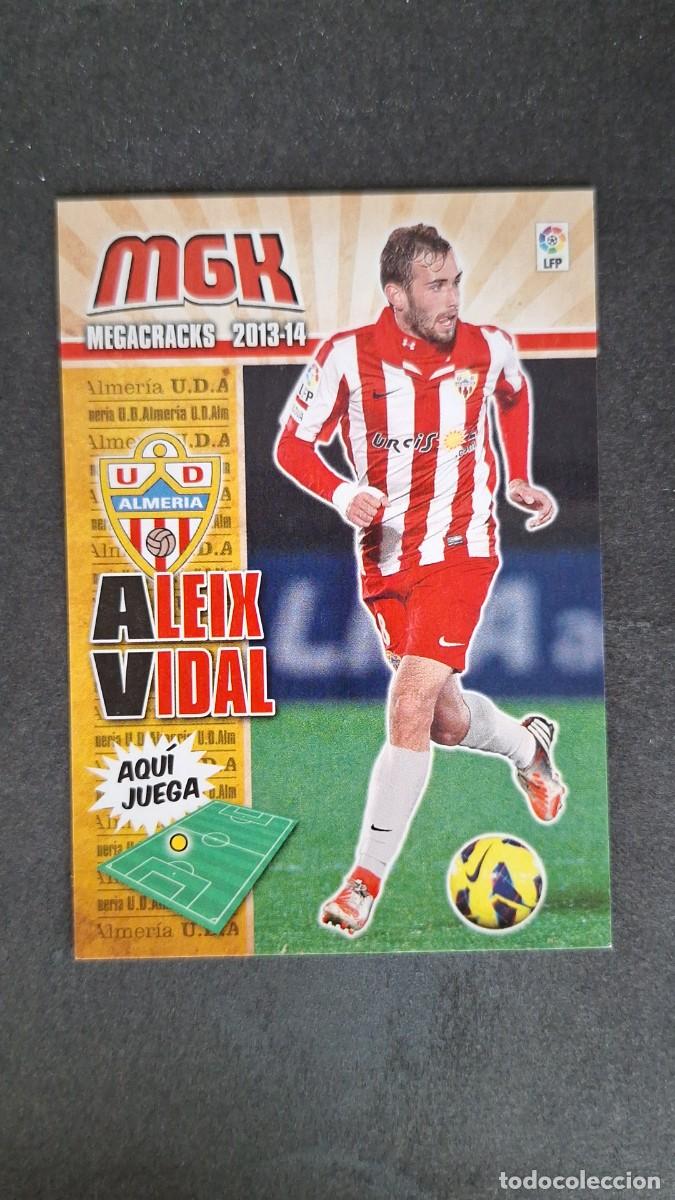 Cromos de f&uacute;tbol: L1 ALEIX VIDAL U. D. ALMERIA 14 PANINI MEGACRACKS 2013 2014 13 14