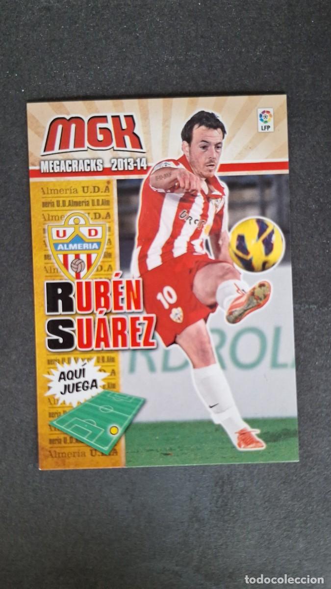 Cromos de f&uacute;tbol: L1 RUBEN SUAREZ U. D. ALMERIA 15 PANINI MEGACRACKS 2013 2014 13 14
