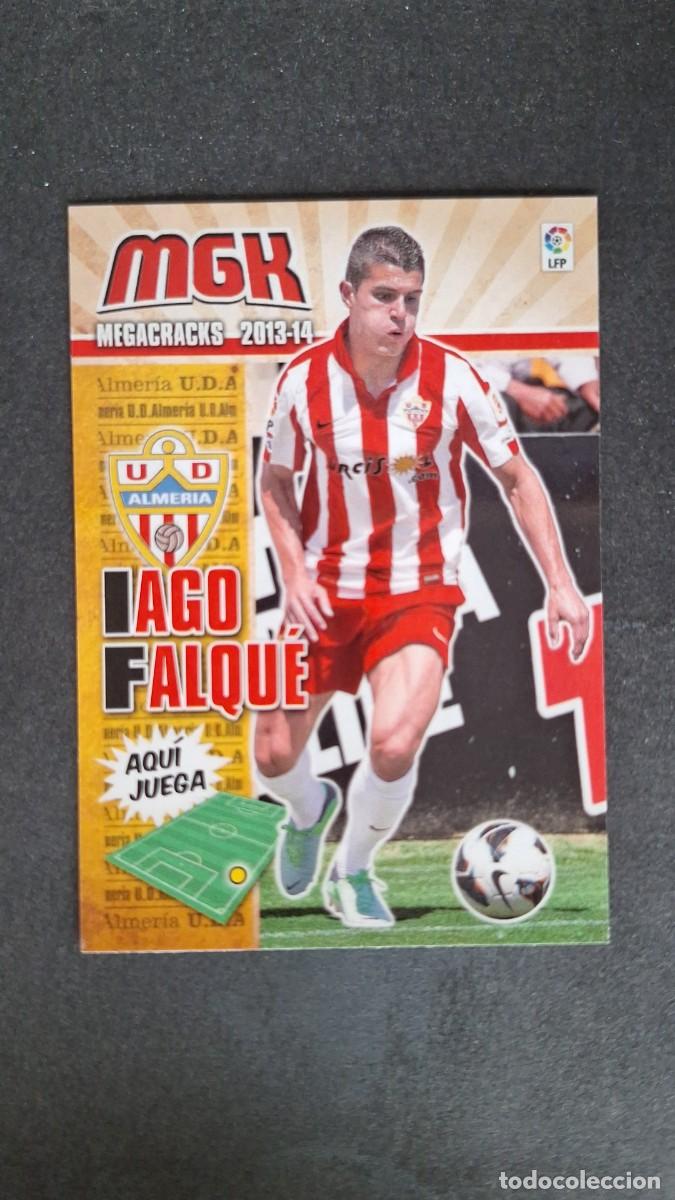 Cromos de f&uacute;tbol: L1 IAGO FALQUE U. D. ALMERIA 16 PANINI MEGACRACKS 2013 2014 13 14